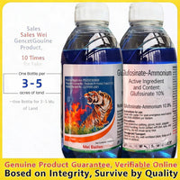 Glufosinate Ammonium Herbicide, Fast-Acting Post-Emergence Weed Control for Fields & Orchards
