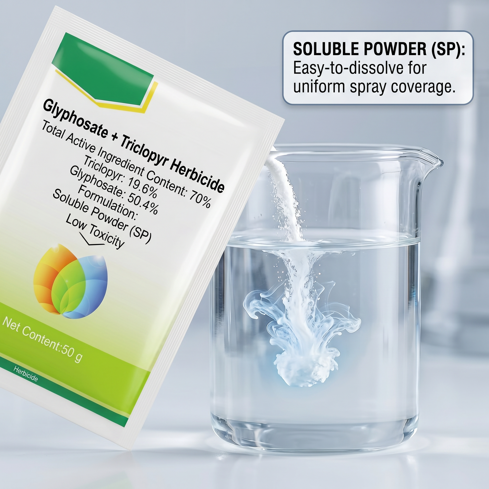 Glyphosate Trichloropyrimidinyl Acid 70% Herbicide for Vine & Shrub Weed Control | Systemic Weed Management