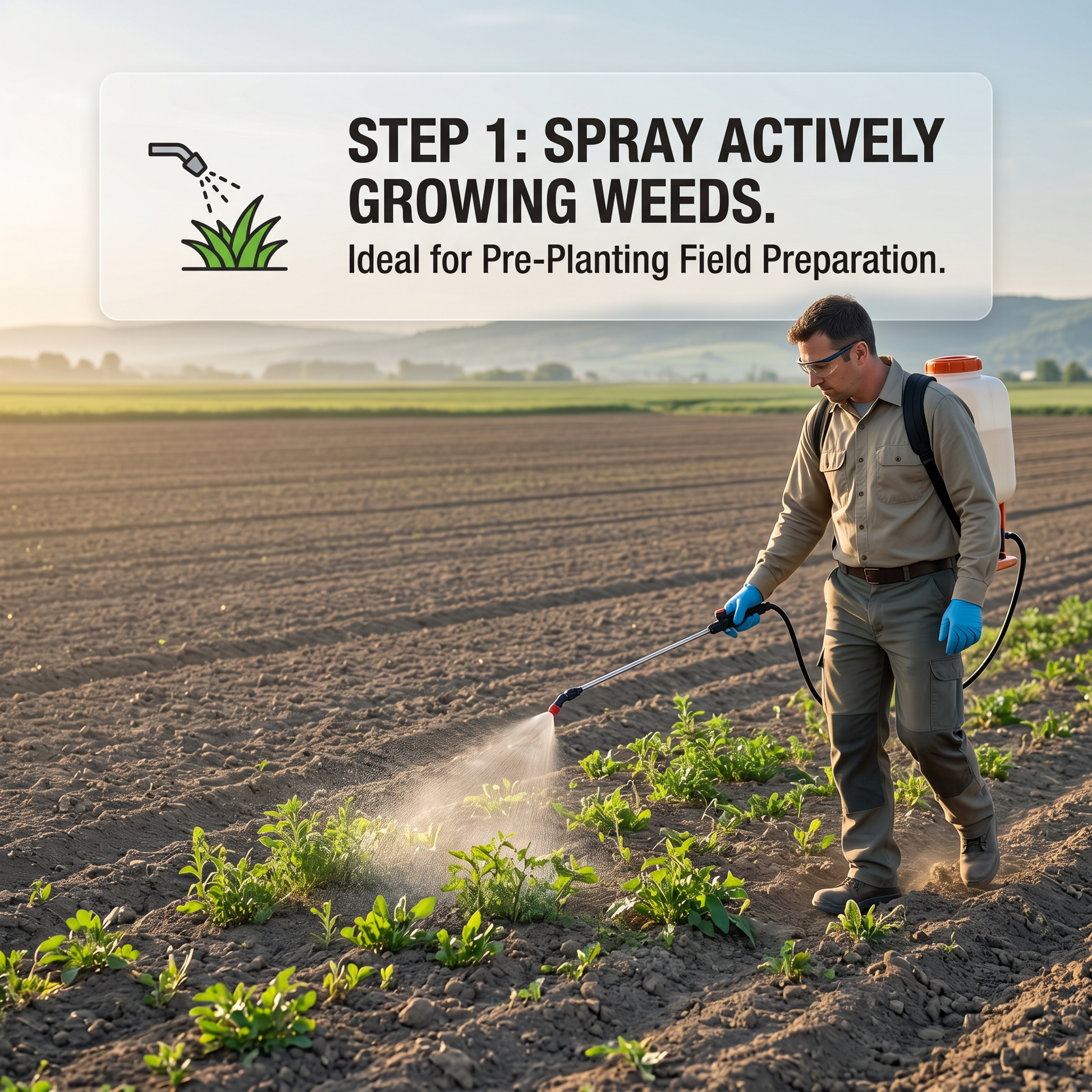 Glyphosate Herbicide for Powerful Weed & Root Control | Systemic Broad-Spectrum Weed Management