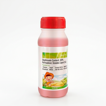 Glyphosate 30% SL Systemic Herbicide Concentrate, Broad-Spectrum Weed Control for Grasses & Broadleaf Weeds