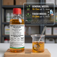 Glyphosate Isopropylamine Salt 41% Herbicide, Broad-Spectrum Systemic Weed Control Solution
