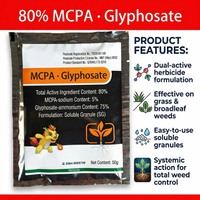 MCPA Sodium 5% + Glyphosate Ammonium 75% SG Herbicide for Systemic Weed Control in Agricultural Fields